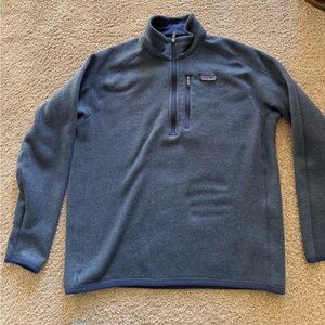 Patagonia Men’s Better Sweater Navy Fleece Pullover
